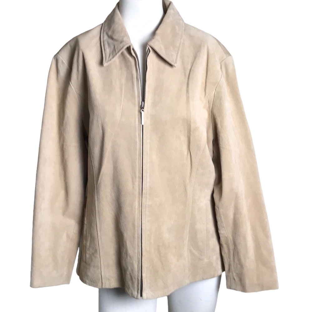 Colebrook Suede Leather Jacket Sz XL